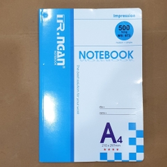 Sổ A4 Trường Ngân 500 Trang TN673