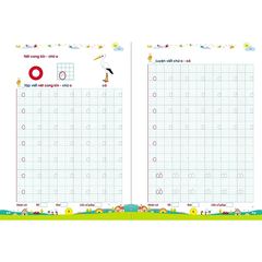 Bé Tự Tin Vào Lớp 1 - Hành Trang Cho Bé Chuẩn Bị Vào Lớp 1 - Bé Tập Tô, Tập Viết Chữ To