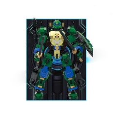Đồ Chơi Lắp Ráp Mecha Ninja Armor Cam – WANGAO 288009