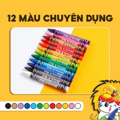 Sáp Màu 12 Màu CR-C016 (TL)