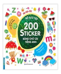 Bộ Sưu Tập 200 Sticker - Bảng Chữ Cái Tiếng Anh