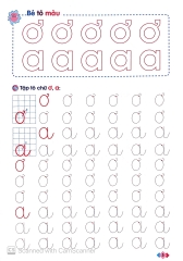 Mai Em Vào Lớp 1 - Vở Tập Tô Chữ Mẫu Giáo