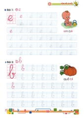 Tủ Sách Bé Vào Lớp 1 - Tập Tô Chữ 1 Tập 1