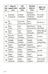 600 Động Từ Bất Quy Tắc Và Cách Dùng Các Thì Trong Tiếng Anh