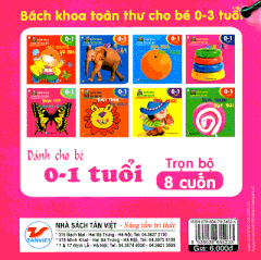 Combo 8 Cuốn Bách Khoa Toàn Thư Cho Bé Từ 0-1 Tuổi