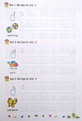 Tủ Sách Bé Chuẩn Bị Vào Lớp 1 - Bé Tập Tô Tập 2