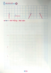 Tủ Sách Bé Vào Lớp 1 - Bé Tập Viết Dành Cho Học Sinh Mẫu Giáo Lớn Tập 1