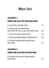 Những Cấm Kị Khi Giao Tiếp Với Khách Hàng