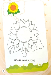 Bé Tập Tô Màu - Hoa