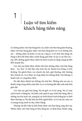 Đam Mê Tìm Kiếm Khách Hàng Tiềm Năng - Mở Ra Đối Thoại Và Giành Được Thương Vụ