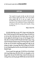 Tinh Hoa Quản Lý Nguồn Nhân Lực Huawei