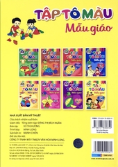 Tập Tô Màu Mẫu Giáo - Chủ Đề Kỹ Năng Sống