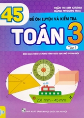 45 Đề Ôn Luyện Và Kiểm Tra Toán Lớp 3 Tập 1 (Chương Trình Mới)