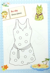 Tập Tô Màu Mẫu Giáo - Chủ Đề Trang Phục