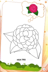 Bé Tập Tô Màu - Hoa