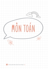 Sổ Tay Kiến Thức Toán - Văn - Anh Lớp 7