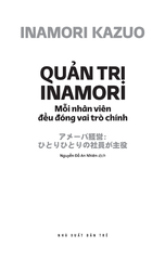 Quản Trị Inamori - Mỗi Nhân Viên Đều Đóng Vai Trò Chính