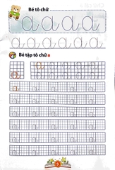 Bé Vào Lớp 1 - Vở Tập Tô Chữ Tập 1