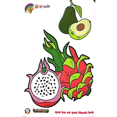 Bé Tô Màu Mẫu Giáo - Trái Cây