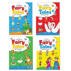 Combo 4 Cuốn Truyện Tranh Tư Duy Hình Ảnh Tiếng Anh Fairy Tales