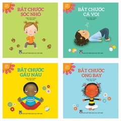 Kids Yoga - Bé Khéo Vận Động (4 Cuốn)
