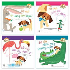 Bộ Sách Thói Quen Tốt Cho Sức Khoẻ Của Bé (4 Cuốn)
