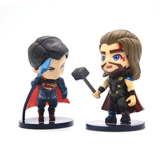 Tượng Nhựa 10Cm Đế Tròn Đen Avenges