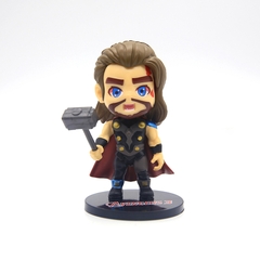 Tượng Nhựa 10Cm Đế Tròn Đen Avenges
