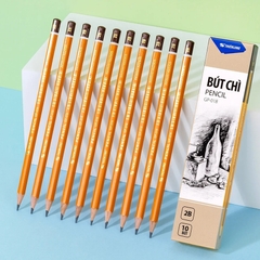 Hộp 10 Bút Chì Gỗ 2B Thiên Long GP-018