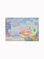 Combo Siêu Hời - Ghép Hình 3D Bằng Giấy - 1 Ngôi Nhà Công Chúa và 1 Mô Hình Bếp Xinh Xắn