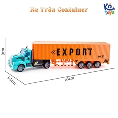 Đồ Chơi Mô Hình Sino - Xe Trớn Container - 412-3