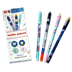 Bút Bi Nước Xóa Được M&G AKPB1476 Màu Xanh