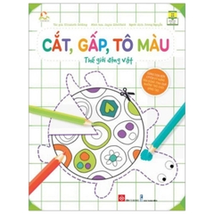 Combo 3 Cuốn Cắt, Gấp, Tô Màu
