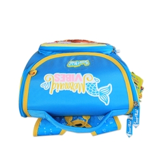 Ba Lô Chống Gù Smartkids Fancy World-Mermaid B-033 Màu Xanh Nhạt