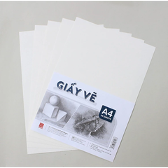 Giấy Vẽ A4 Hồng Hà 8116 - 160gsm (20T/Tập)