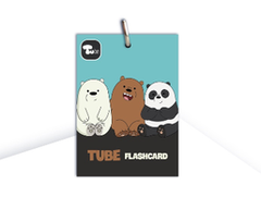 Thẻ Flashcard Ghi Từ Vựng Tube Classic Cartoon TB0004