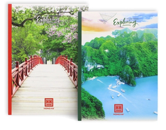 Vở Kẻ Ngang Hồng Hà Exploring 1097 120 Trang