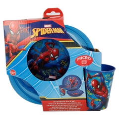 Bộ Bát Đĩa Ly Easy Micro Spiderman Graffiti 37980