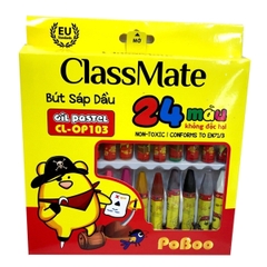 Bút Sáp Dầu ClassMate 24 Màu CL-OP103