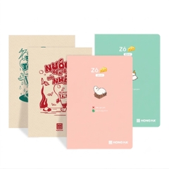 Vở Kẻ Ngang Hồng Hà Gáy Ghim Study Trendy 1473 120tr