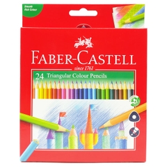 Hộp Bút Chì Màu Faber Castell Triangular 24 Màu