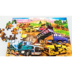 Đồ Chơi Xếp Hình Puzzle Công Trình Xây Dựng Ravensburger Construction Crowd 60 Miếng