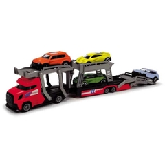 Bộ Đồ Chơi Xe Kéo Kèm 4 Ô Tô DICKIE TOYS Car Carrier 203745008