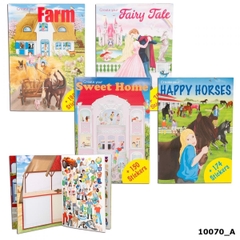 Đồ Chơi Bộ Sưu Tập Thiết Kế Thời Trang Mini Stickerworld Topmodel TM0010070