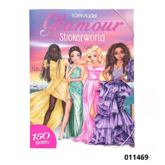 Đồ Chơi Bộ Sưu Tập Thiết Kế Thời Trang Glamour Stickerworld Topmodel TM011469