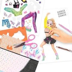 Đồ Chơi Bộ Sưu Tập Thiết Kế Thời Trang Dance Colouring Book Topmodel TM011877