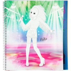 Đồ Chơi Đồ Chơi Bộ Sưu Tập Thiết Kế Tô Màu Popstar Topmodel 0412228