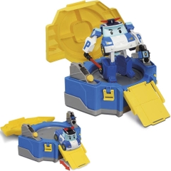 Đồ Chơi Hộp Dụng Cụ Và Robot Biến Hình Xe Cảnh Sát Poli 83072