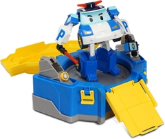 Đồ Chơi Hộp Dụng Cụ Và Robot Biến Hình Xe Cảnh Sát Poli 83072
