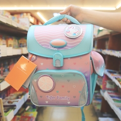 Ba Lô Học Sinh Chống Gù Tiger Family Jolly Schoolbag Pro 2 - Peach Waves [Go Green] TGJL-080A